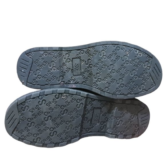 SO Black Short Suede Winter boots "Size 6" - Picture 7 of 8